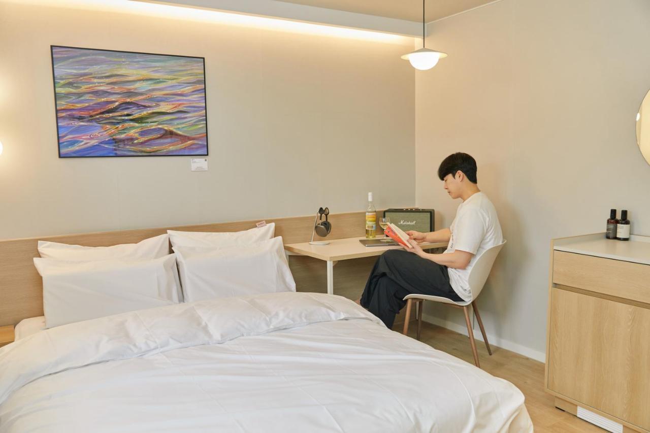 Aank Hotel Incheon Songdo Exteriör bild