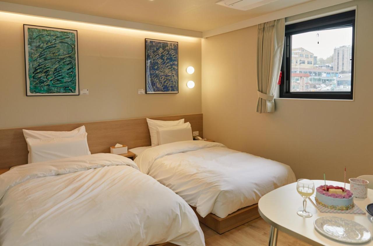 Aank Hotel Incheon Songdo Exteriör bild