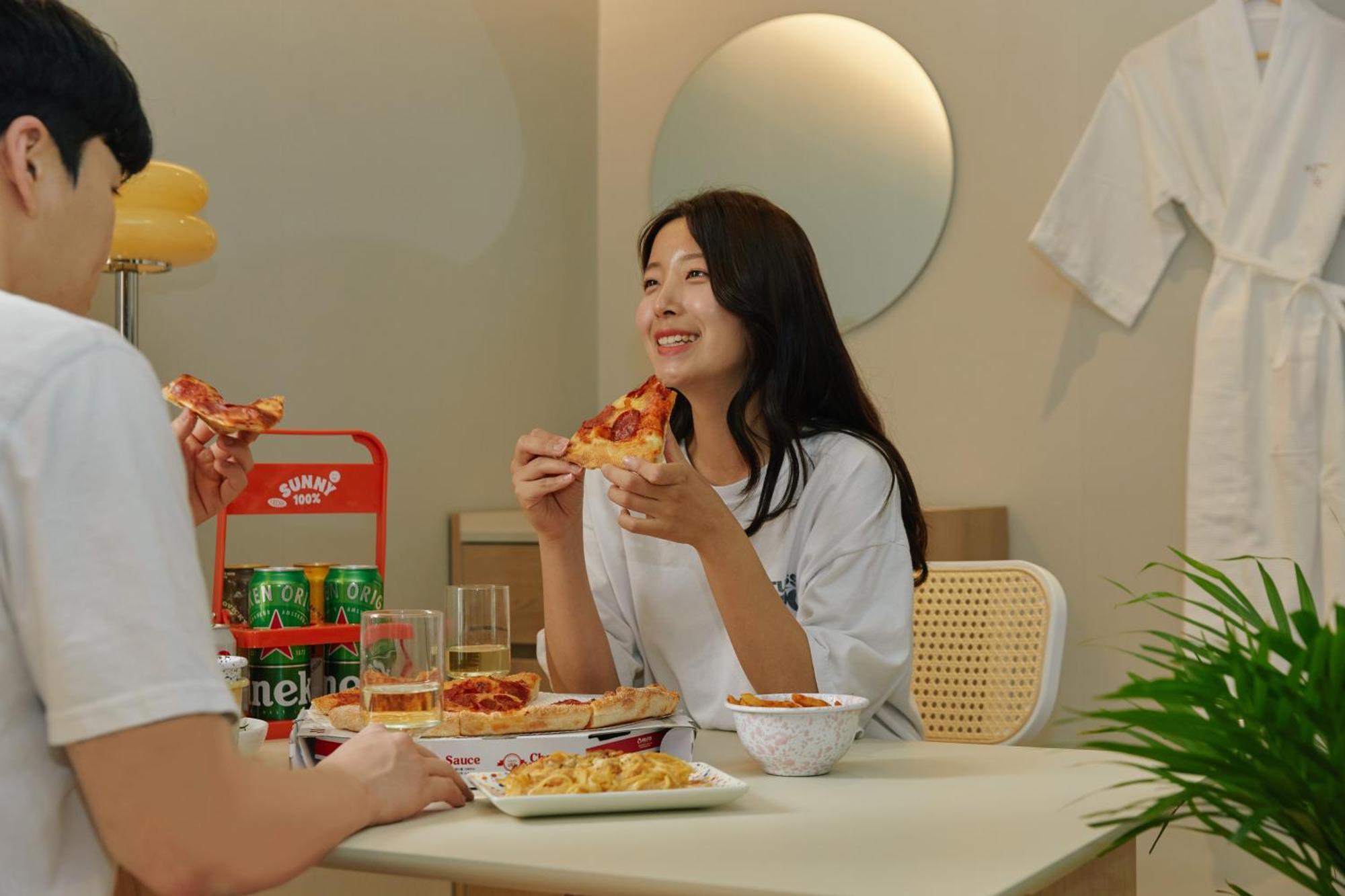Aank Hotel Incheon Songdo Exteriör bild