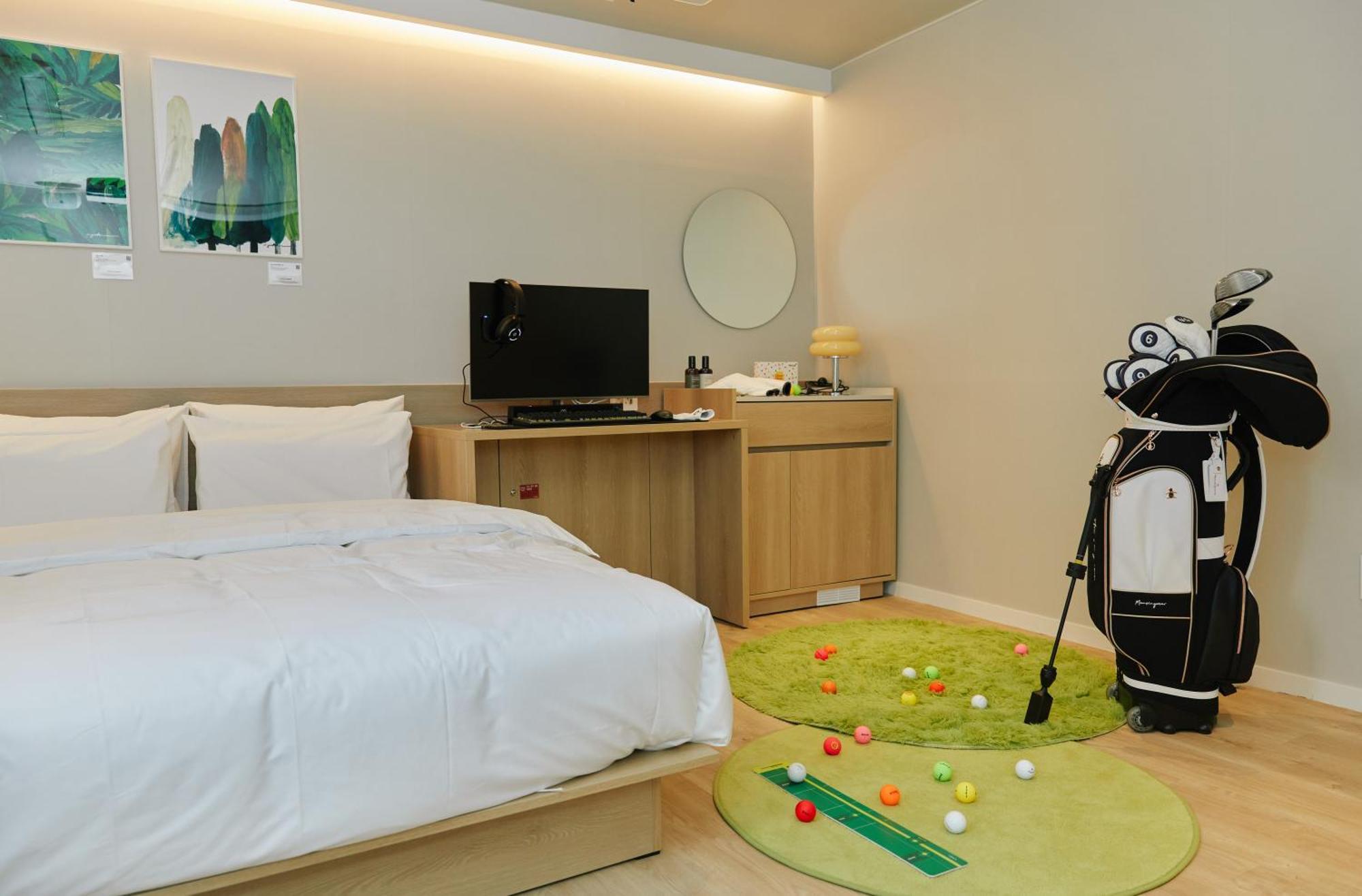 Aank Hotel Incheon Songdo Exteriör bild
