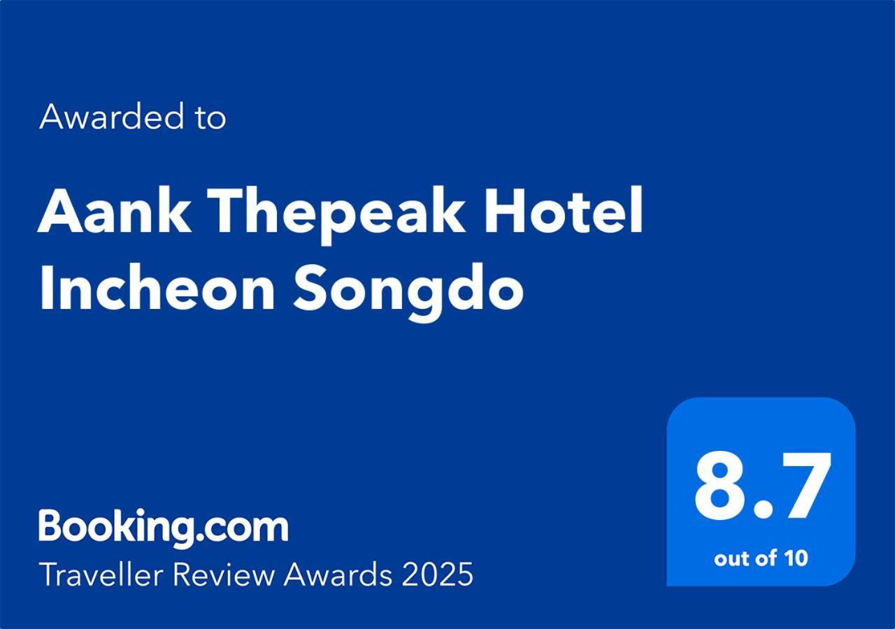 Aank Hotel Incheon Songdo Exteriör bild